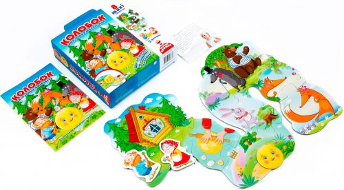 

Макси пазлы Vladi Toys "Колобок" для самых маленьких (рус) VT2909-11 9422124
