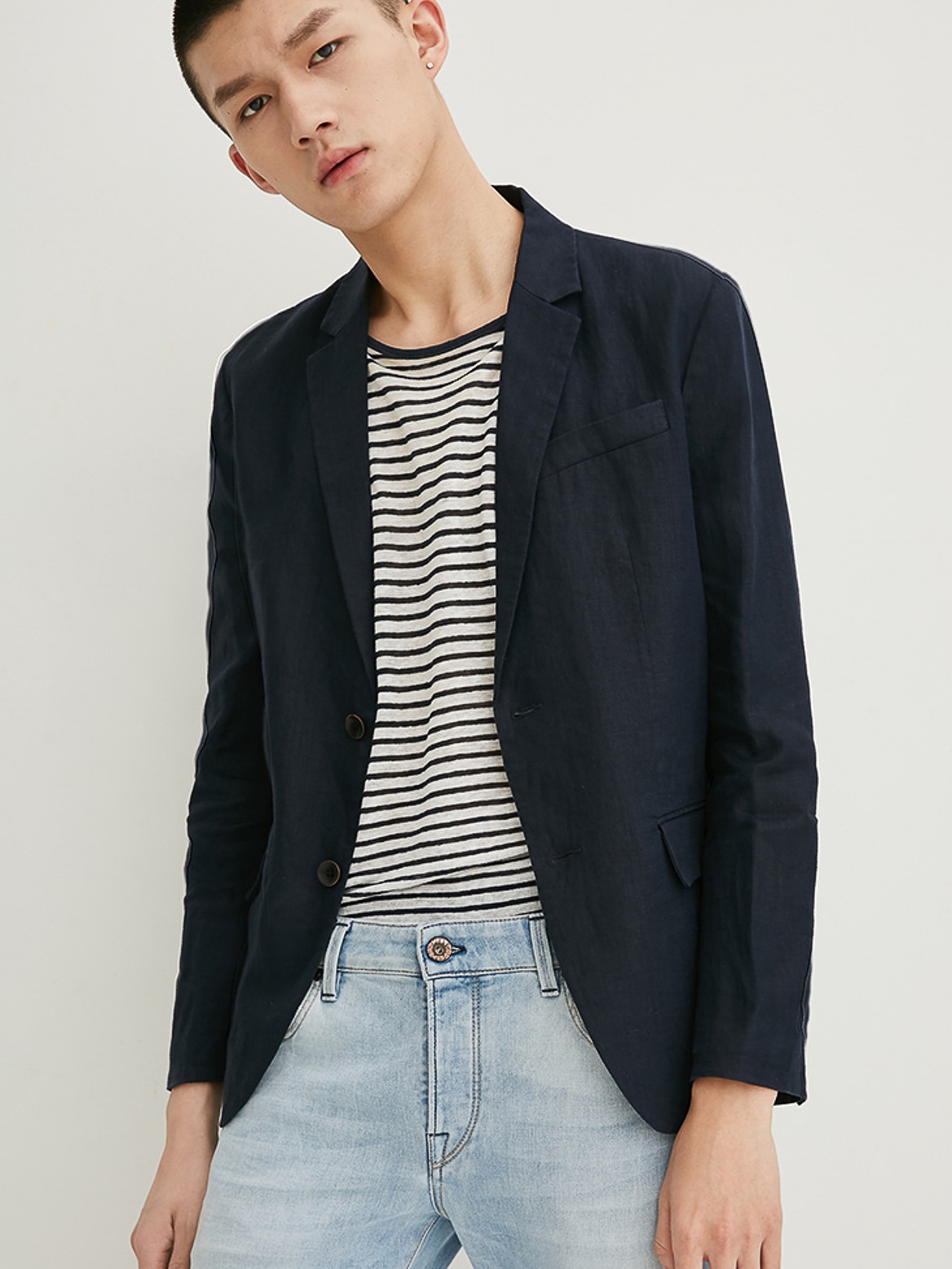 

Пиджак Jack & Jones 217108513  Синий, Пиджак Jack & Jones 217108513 S Синий