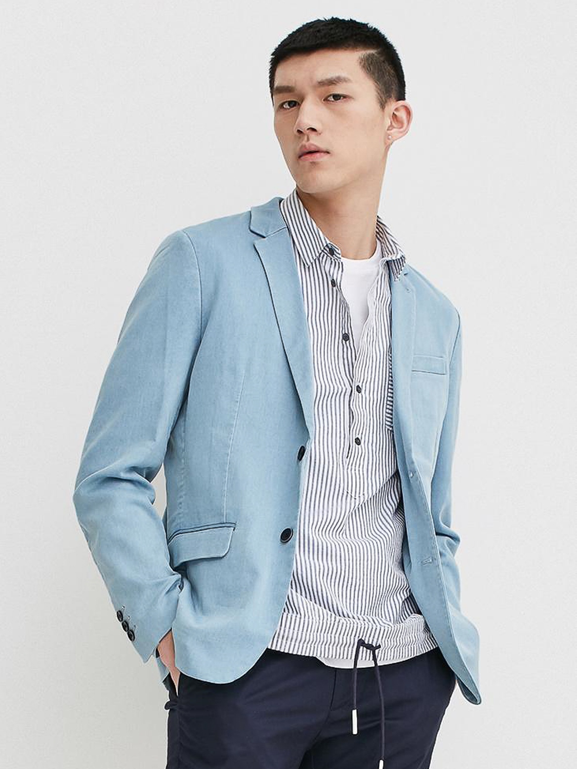 

Пиджак Jack & Jones 217108518  Голубой, Пиджак Jack & Jones 217108518 XS Голубой