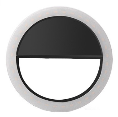 

Кольцевая подсветка для селфи PHS Selfie Ring Light на телефон RK-12 Черный