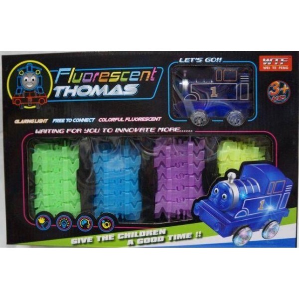 

Светящаяся железная дорога паровозик Томас Fluorescent Thomas