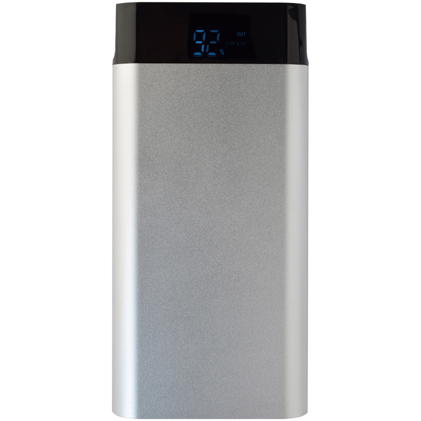 

MyLogo Power Bank под нанесение логотипа 17600 mAh серебристый цвет