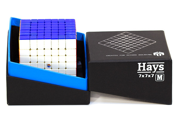 

Кубик Рубика 7x7 YuXin Hays Magnetic Цветной пластик без наклеек
