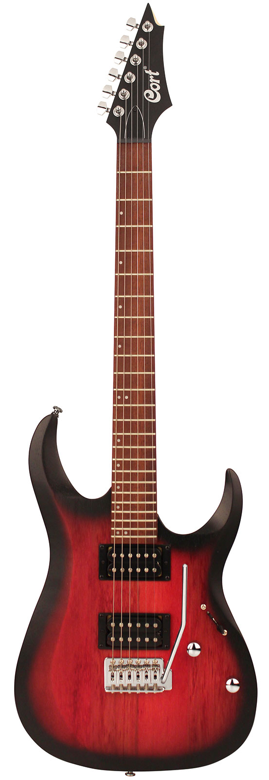 

Электрогитара Cort X100 (Open Pore Black Cherry Burst)