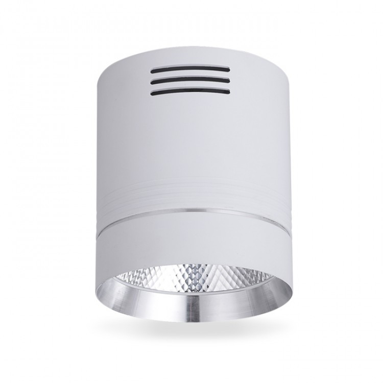 

Потолочный LED светильник Feron AL542 10W COB черный+золото