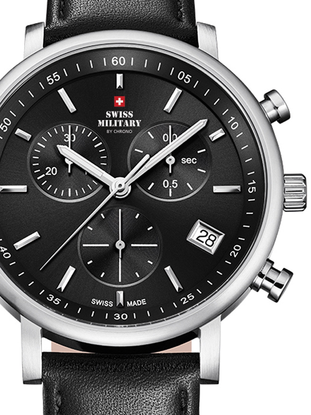 

Часы Swiss Military SM34058.04 Chronograph 42mm 10ATM