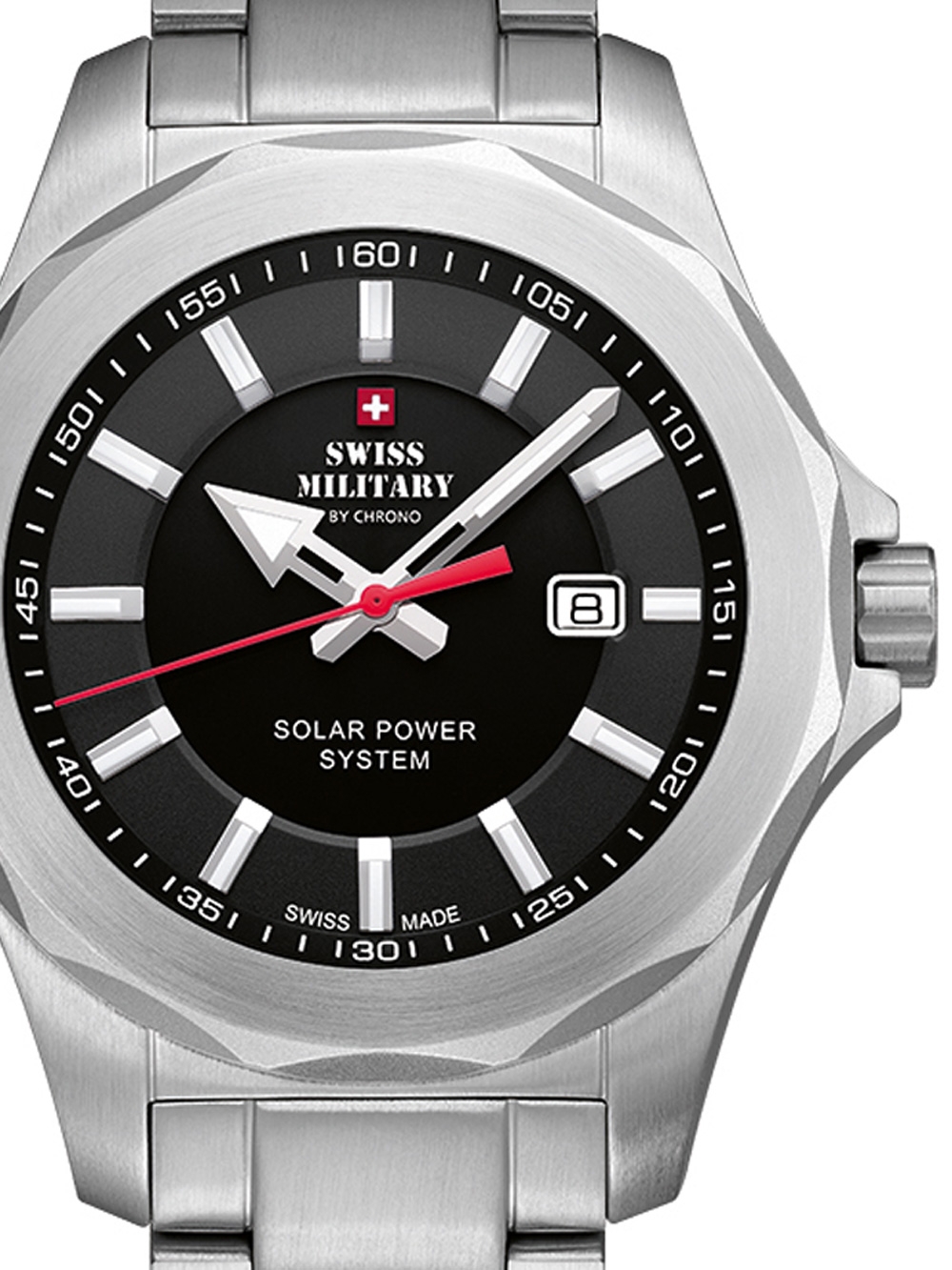 

Часы Swiss Military SMS34073.01 Solar Herren 42mm 10ATM