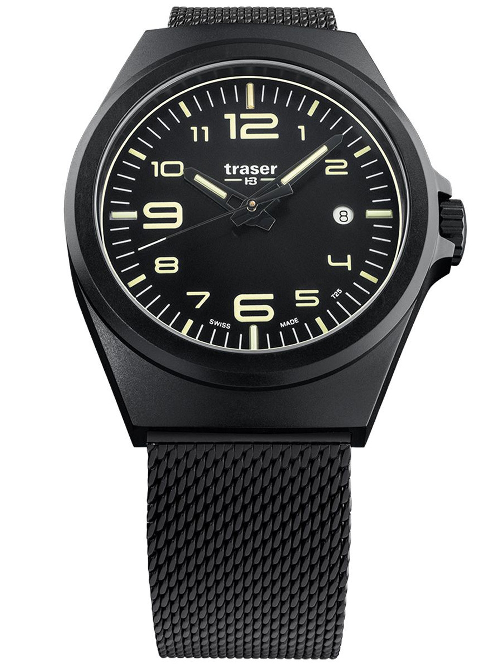 

Часы Traser H3 108206 P59 Esssential M Black Herren 42mm 10ATM