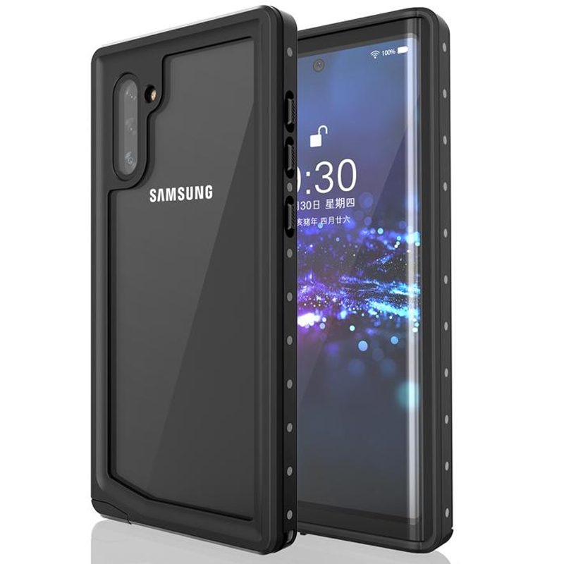 

Водонепроницаемый чехол Shellbox для Samsung Galaxy Note 10 Черный Без бренда