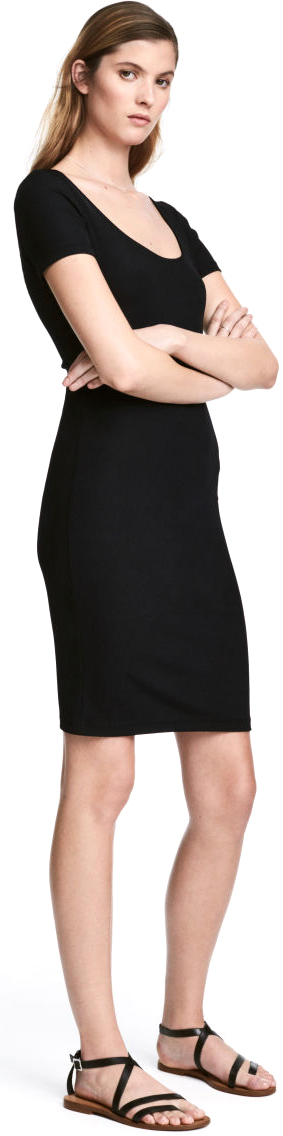 

Платье H&M 0478672 S Черное