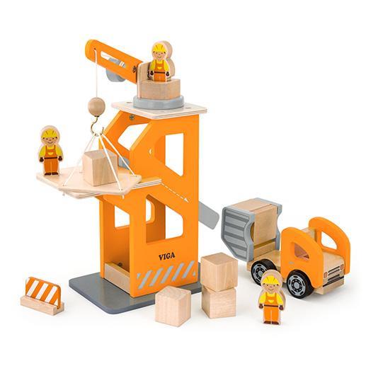 

Игровой набор Viga Toys "Строительная площадка" (51616)