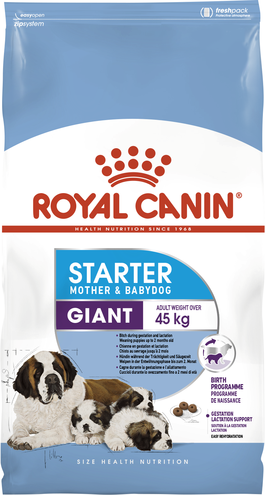 

Сухий корм Royal Canin Giant Starter Mother & Babydog 4 кг (2996040)