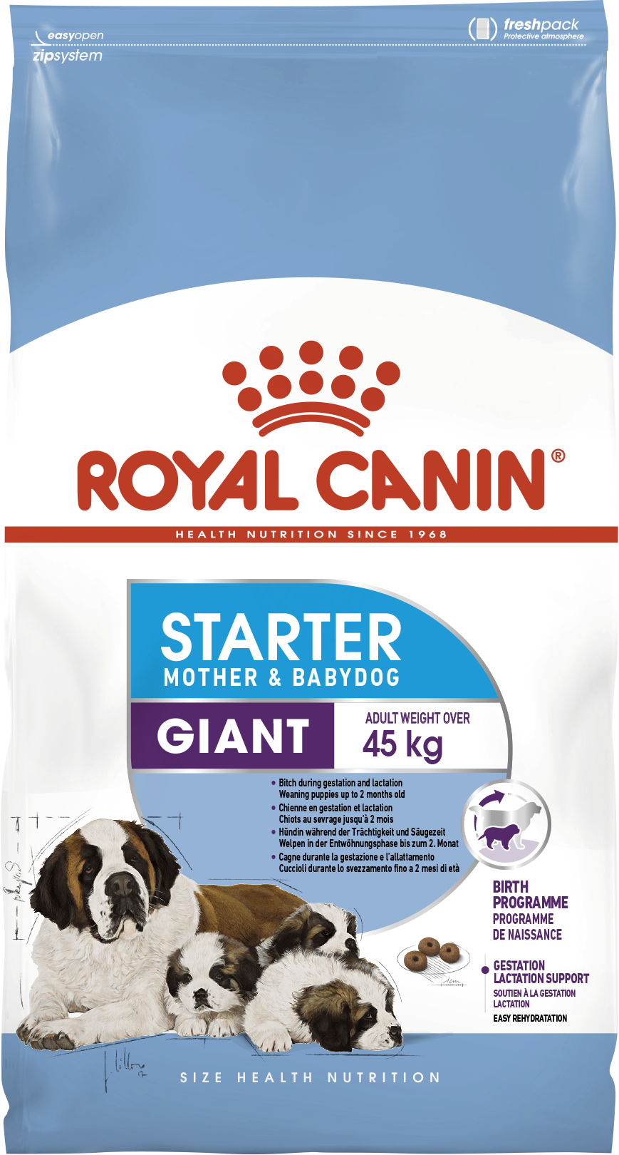 

Сухий корм Royal Canin Giant Starter Mother & Babydog 1 кг (2996010)