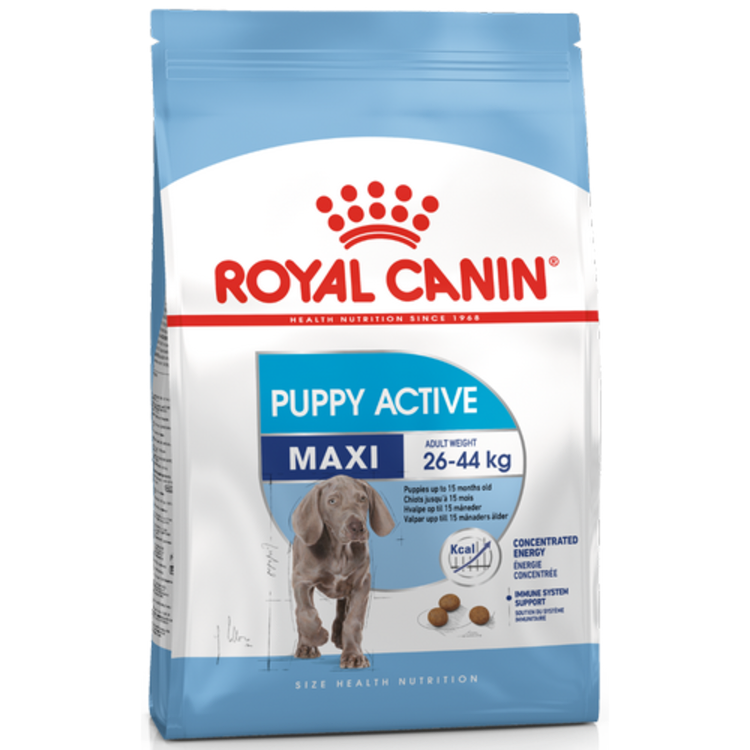 

Сухий корм Royal Canin для цуценят великих порід із високими енергетичними потребами віком від 2 до 15 місяців 15 кг (RC00038)