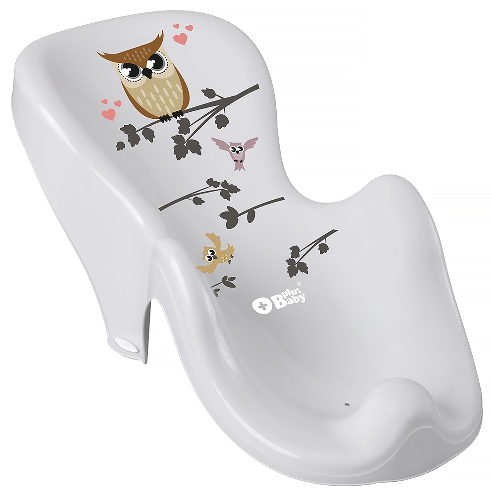 

Горка для купания Tega Owl (Plus Baby) PB-SOWA-003 нескользящая 106 gray. 33146