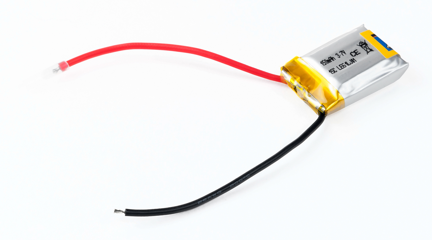 

Аккумулятор полимерно-литиевый Giant Power (Dinogy) Li-Pol 150mAh 3.7V 1S 15C 7.8x17x24мм с защитой 29813