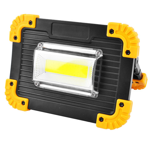 

Прожектор светодиодный Lux L811-20W-COB+1W, ЗУ micro USB, 2x18650/3xAA, Power Bank, Box. 32055