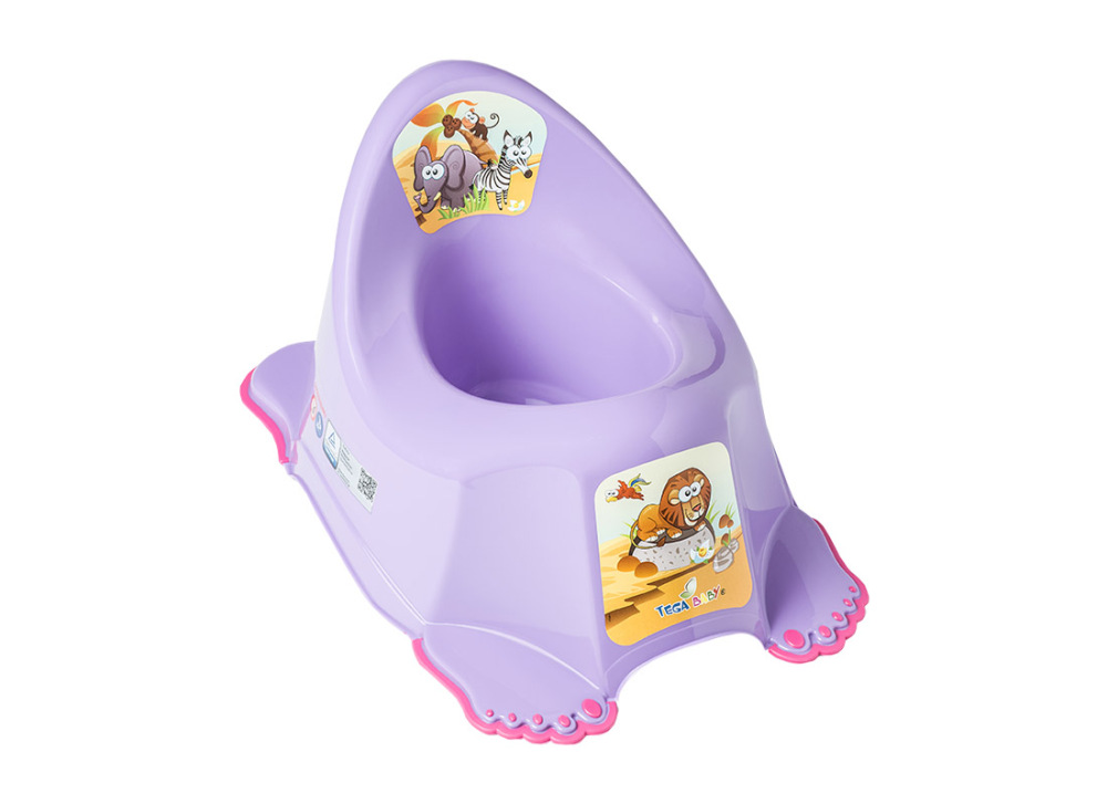 

Горшок Tega Safari SF-011 нескользящий 128 dark violet. 33352