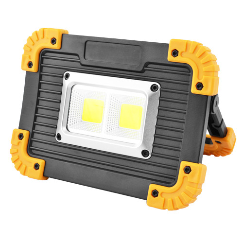 

Прожектор светодиодный Lux L812-20W-2COB+1W, ЗУ micro USB, 2x18650/3xAA, Power Bank, Box. 32056