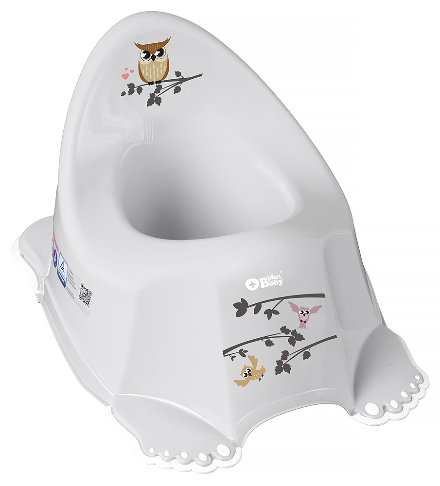 

Горшок Tega Owl (plus baby) PB-SOWA-001 нескользящий 106 gray. 33344