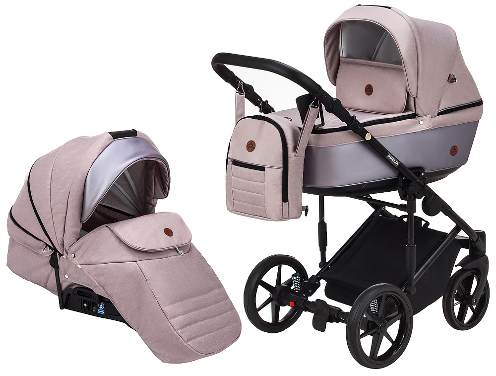 

Коляска 2 в 1 Adamex Amelia Lux AM275. 33585