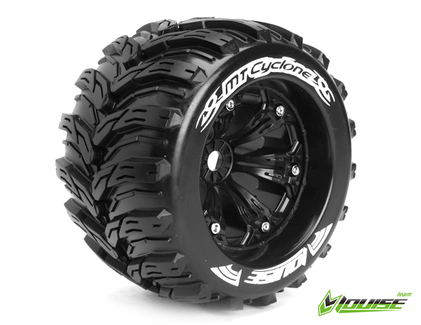 

Колеса Louise Monster 1/8 MT-CYCLONE без вылета черные 2шт (L-T3220B). 30645