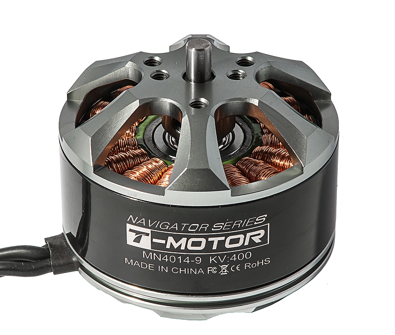 

Мотор T-Motor MN4014-9 KV400 4-8S 900W для мультикоптеров. 30199