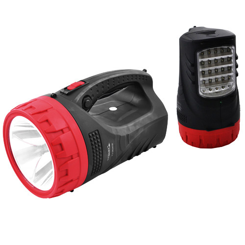 

Фонарь переносной Luxury 2829-5W+25LED, ЗУ 220V, встроенный аккумулятор. 32598