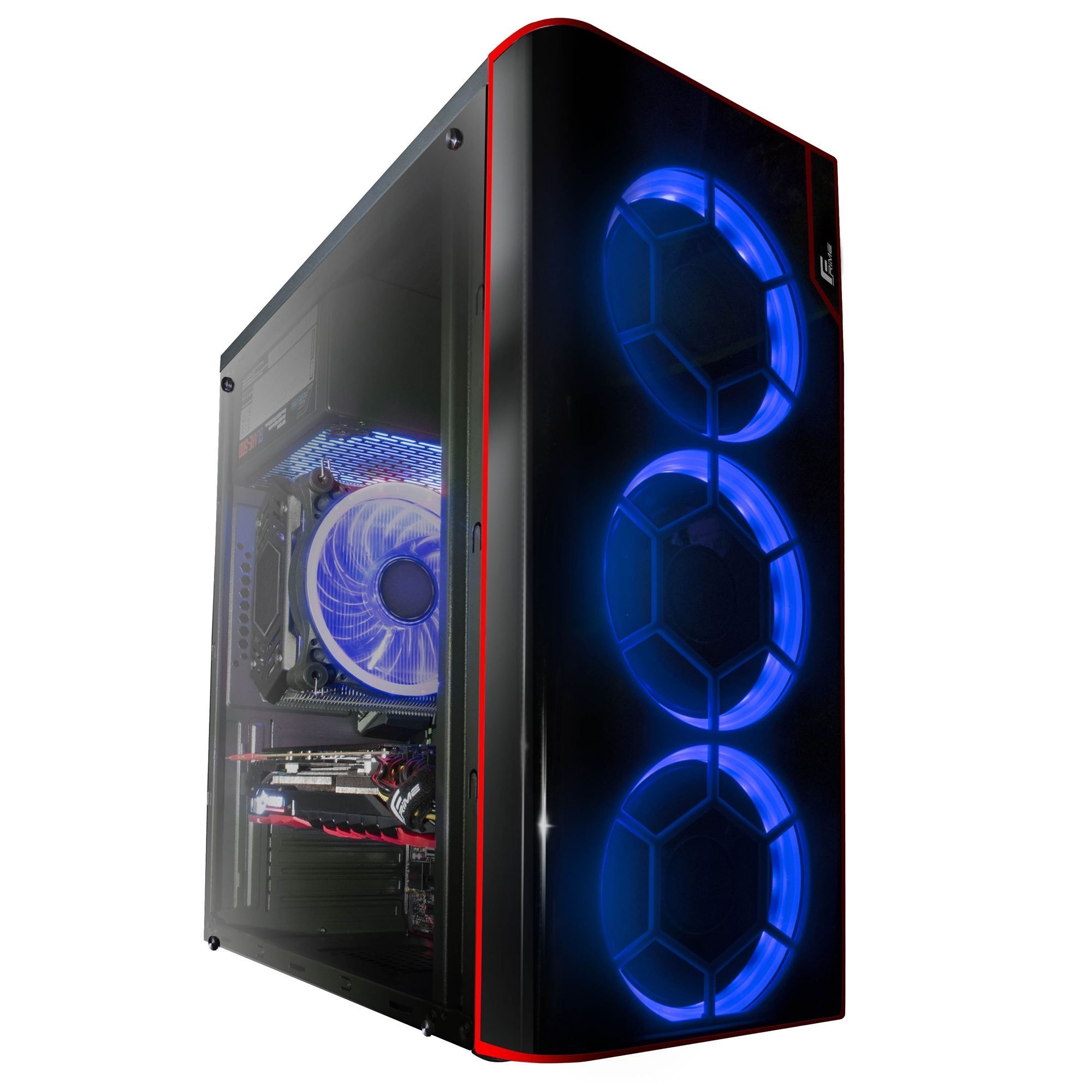 

Корпус Frime Vision blue led без БП (Vision-U3-3BSRF-WP)