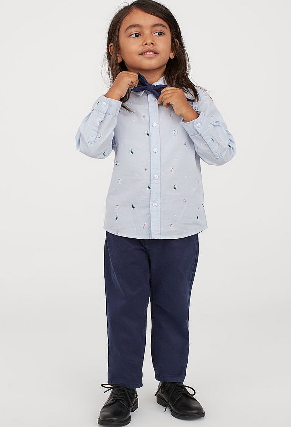 

Брюки H&M 0755716-0 104 см Синие (2000001671498)