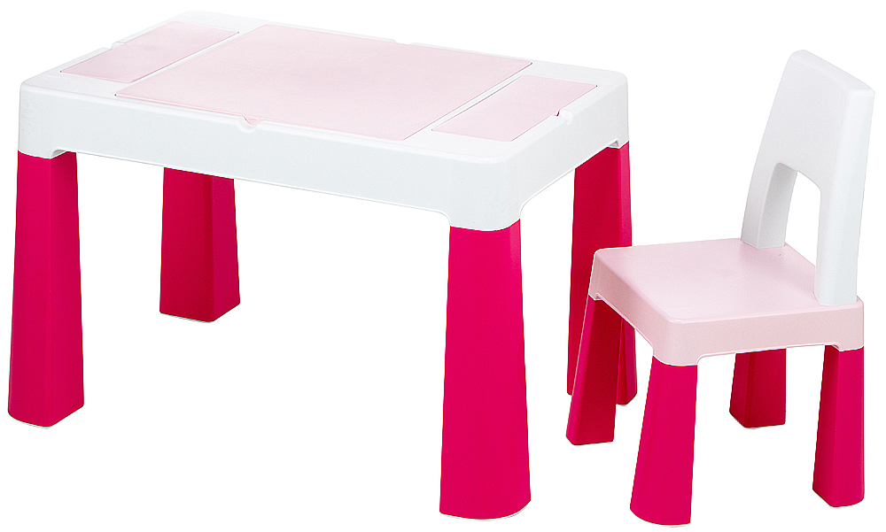 

Детский стол и стул Tega Multifun Eco MF-004 123 light pink. 31040