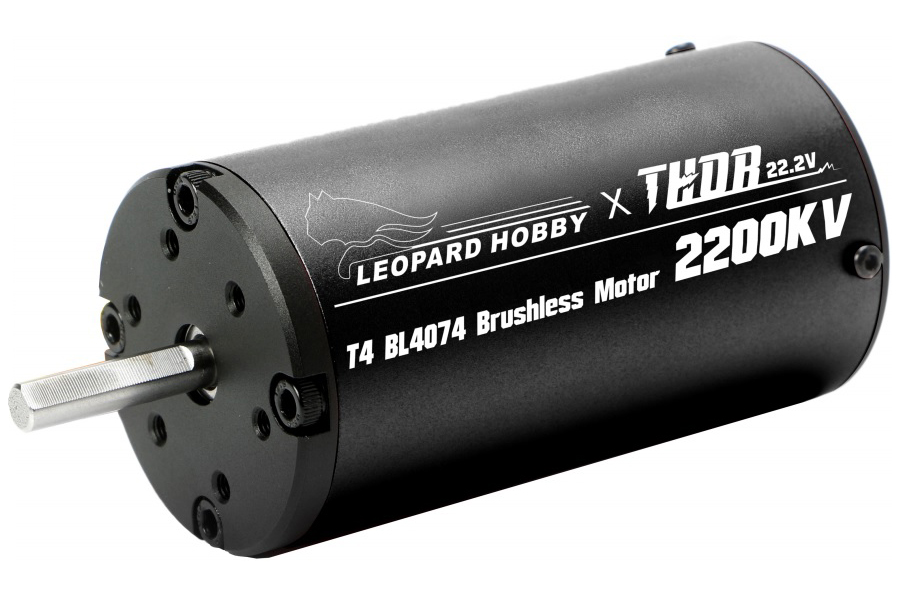 

Team Magic THORxLeopard T4 4074 Brushless Motor 2200KV (22.2V). 30592