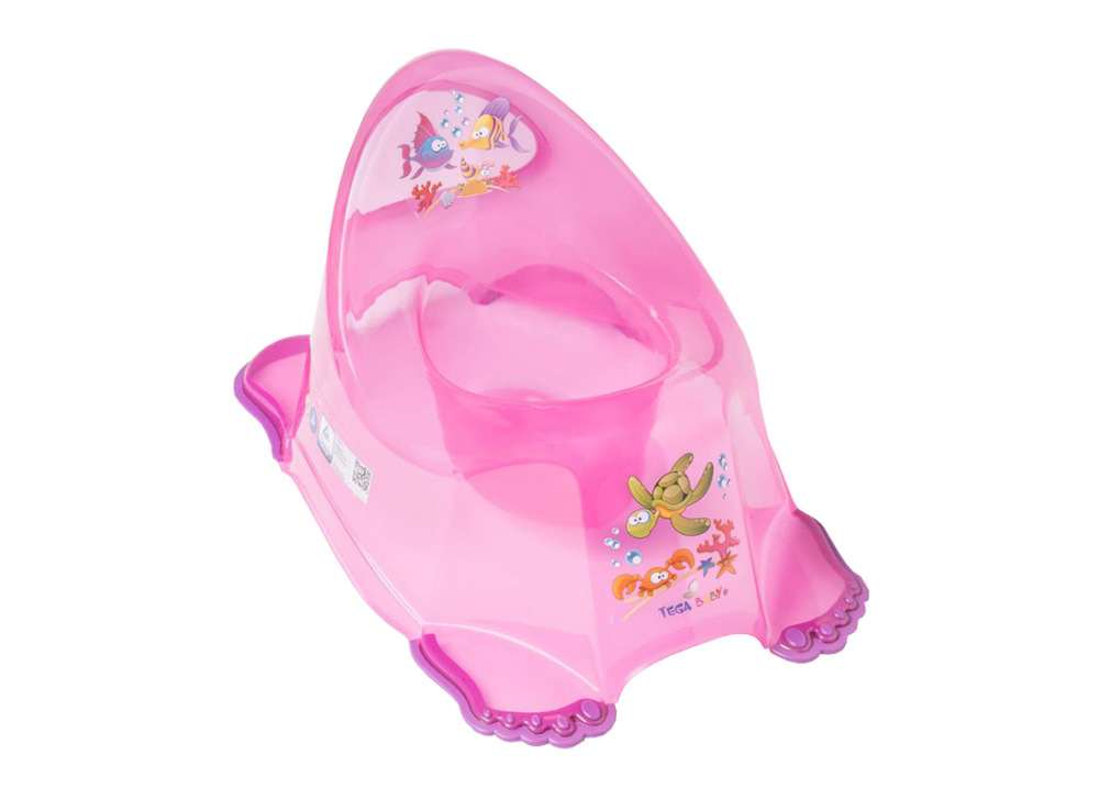 

Горшок Tega Aqua AQ-007 нескользящий 117 pink. 33315