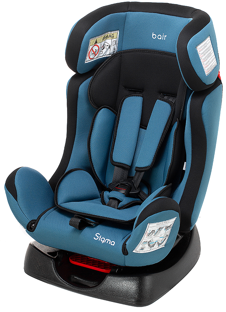 

Автокресло Bair Sigma 0+/1/2 (0-25 кг) DS2924 черный - темно-бирюзовый. 32909