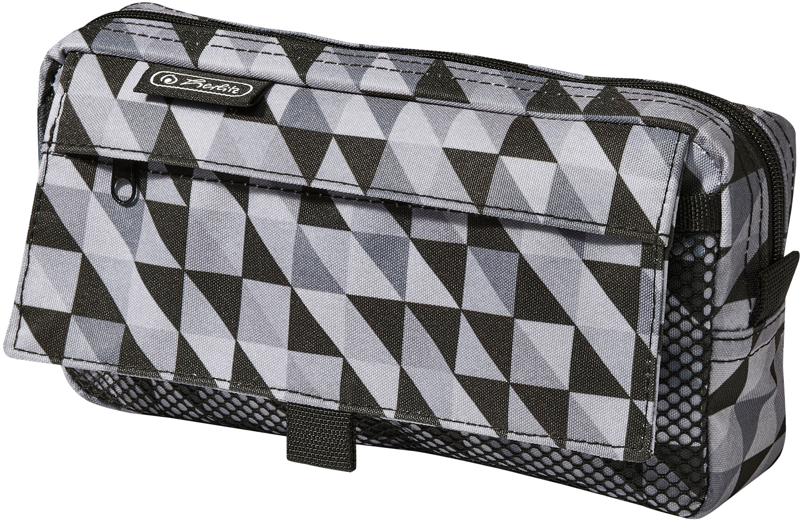 

Пенал Herlitz Pockets Cubes Black черный (50022045)