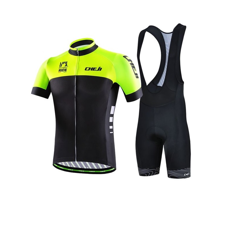

Велокостюм Cheji Pro XL Black/Green FS1732XL