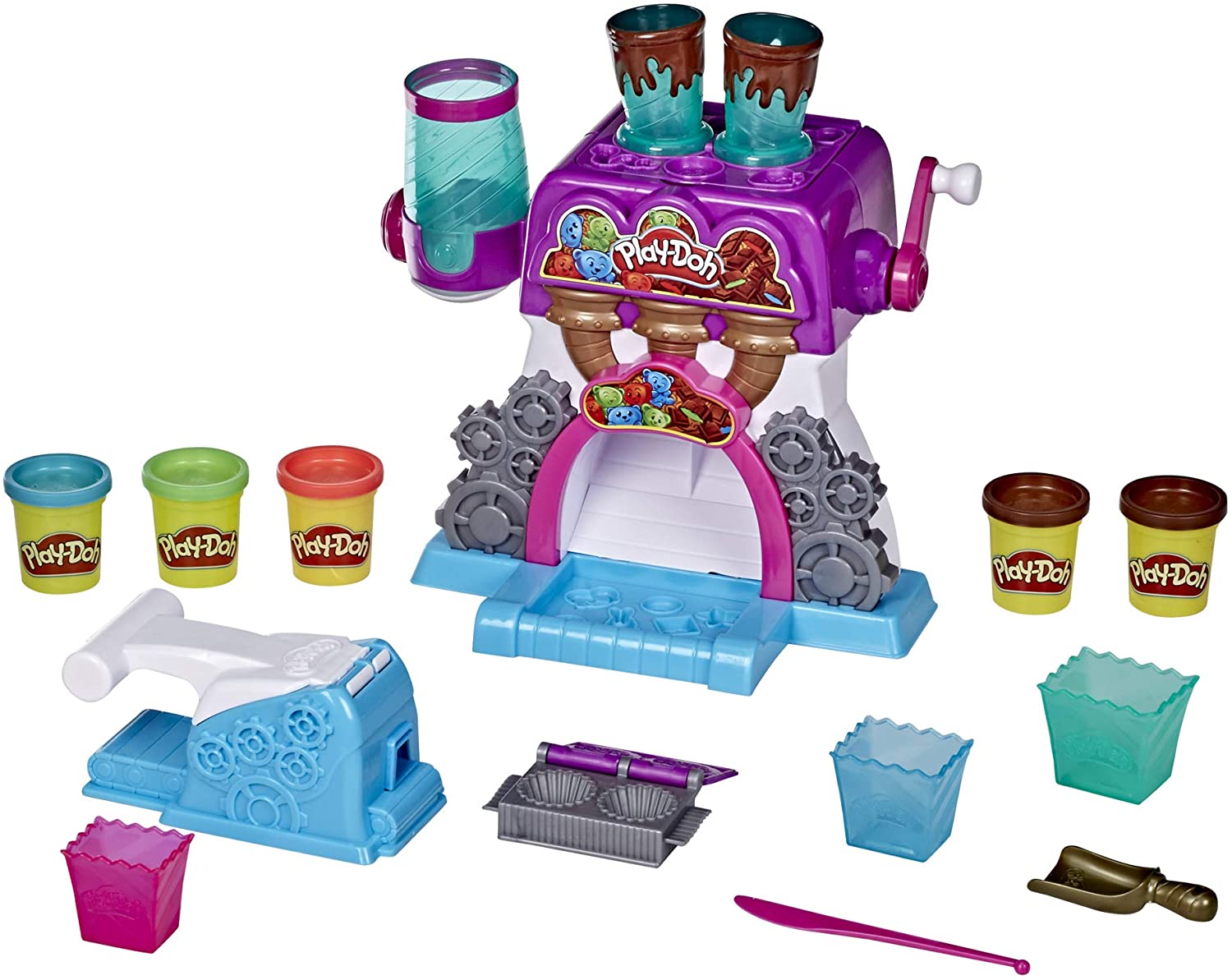 

Игровой набор Плей-До кондитерская фабрика Play-Doh Kitchen Creations Candy Delight Playset Hasbro (E9844)