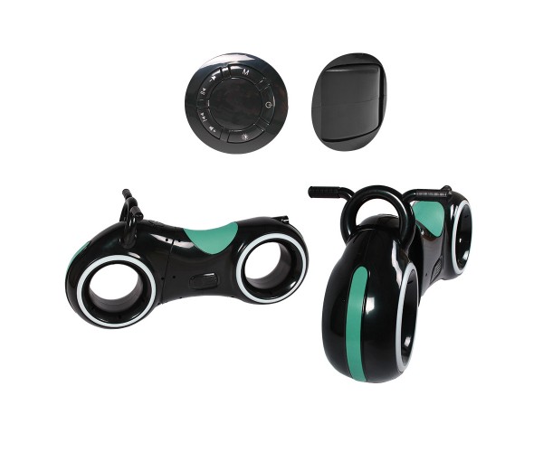 

Беговел GS-0020 Black/Green Bluetooth LED-подсветка