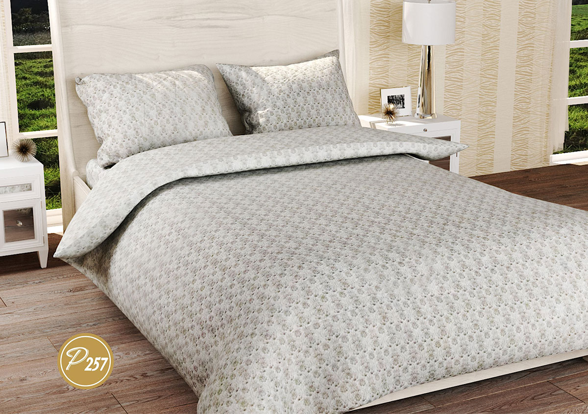 Постельное белье Leleka-Textile Ранфорс Органик Р 257 семейный цветной ...