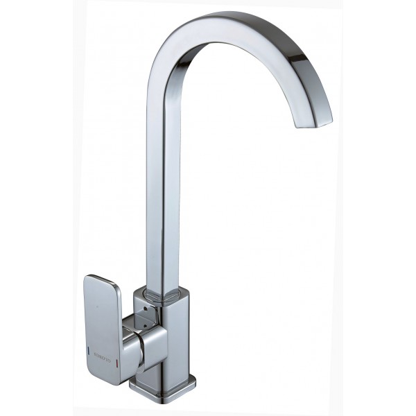 

Смеситель кухонный MILANO GLM-203SQ Globus Lux на гайке для кухни