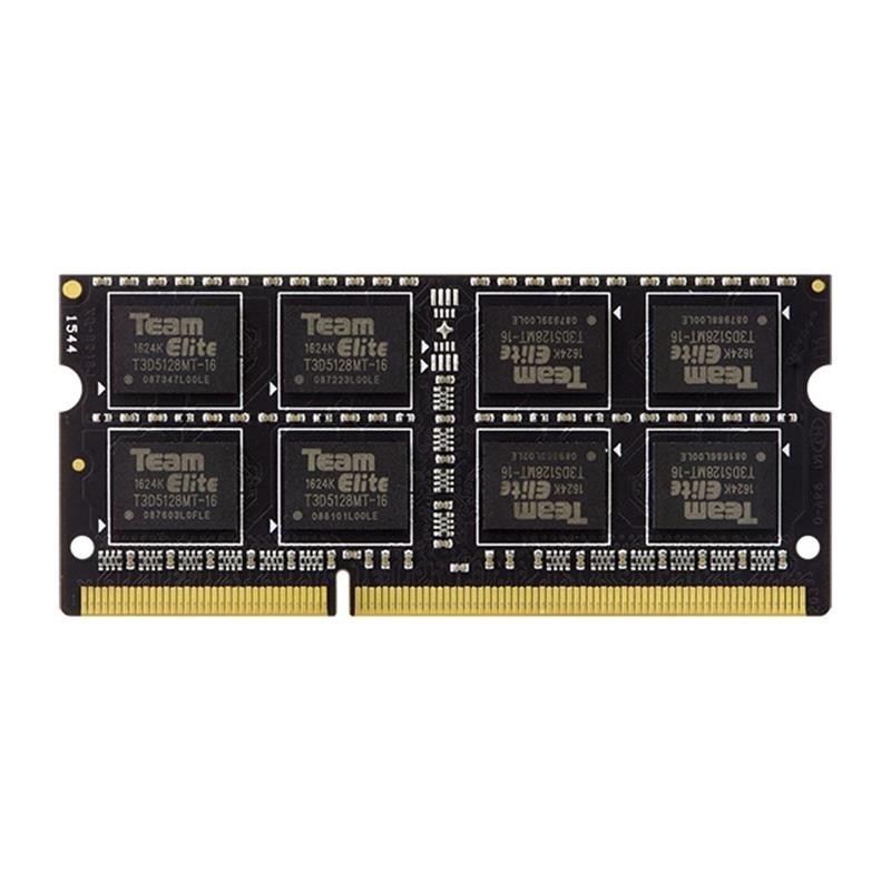 

Оперативная память для ноутбука SO-DIMM 4GB1333 DDR3 Team (TED34G1333C9-S01)
