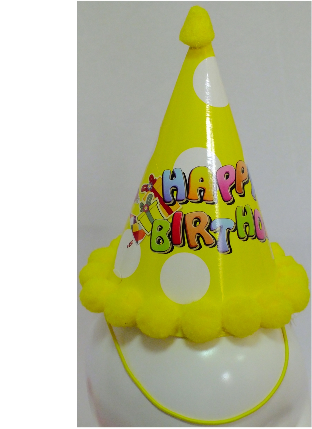 

Колпачек на голову Seta Decor Happy Birthday 18-345YL см Желтый
