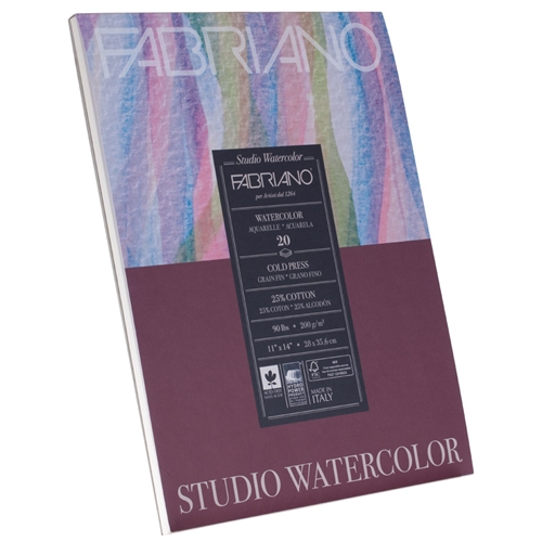 

Альбом для акварели Watercolour Fabriano 20л 200г 30х30см