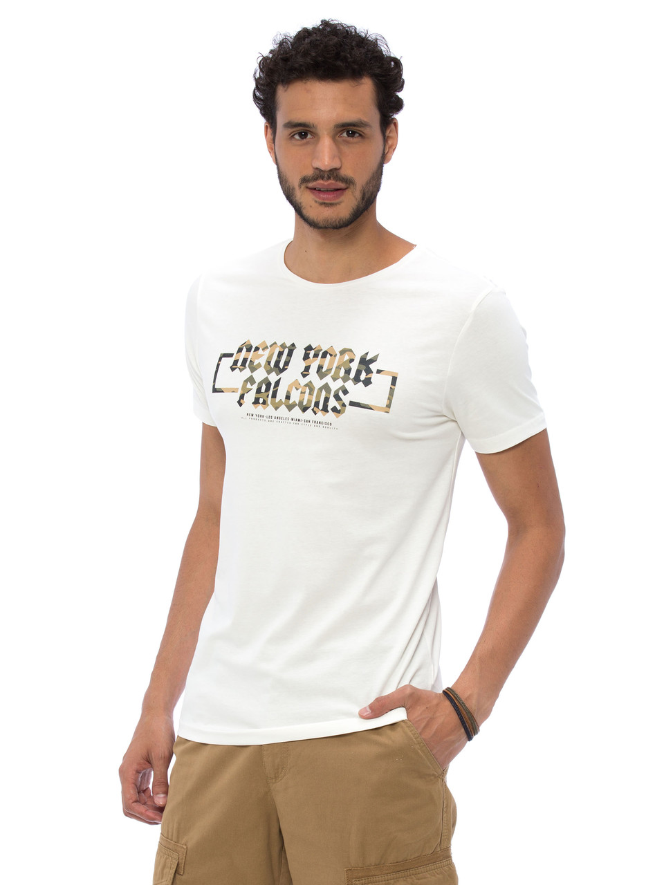 

Футболка LC Waikiki XXL Белая (LCW T-shirt -1373-4)