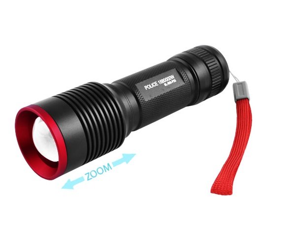 

Фонарь Police 868-P50, ЗУ 220V/12V, 1х18650, zoom, Box