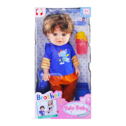 

Пупс YG Toys "Yale baby" "Старший Братик" (синий) YL8899D 9437553