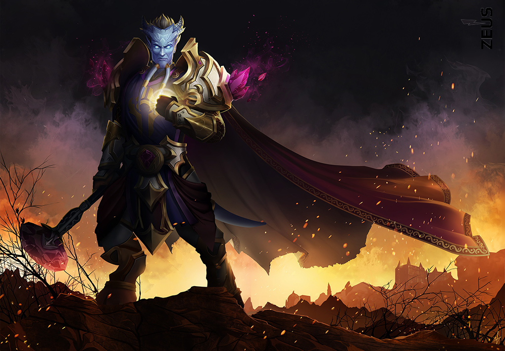 

Фотообои для геймерской комнаты, Warcraft, 368x254