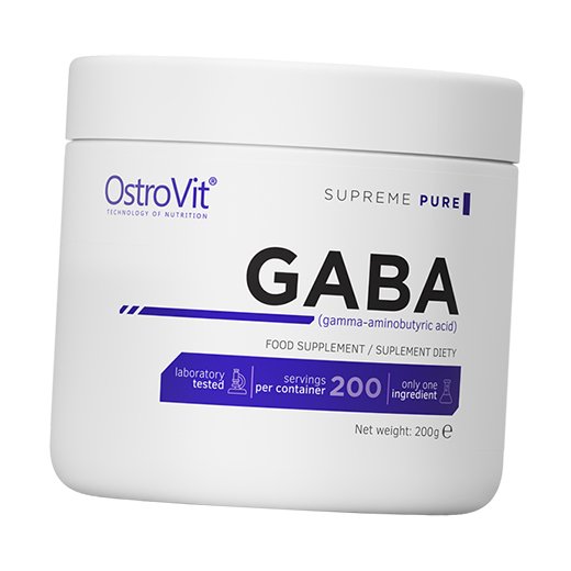 

Гамма-аминомасляная кислота, Gaba, Ostrovit 200г (72250005)