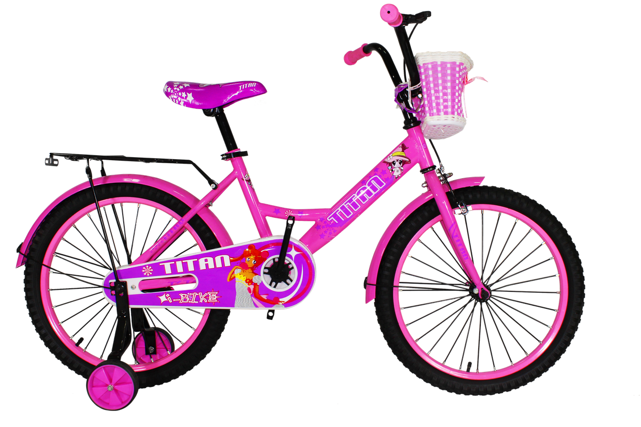 Велосипед 20" TitanBike Classic Pink 2 – фото, отзывы, характеристики в ...