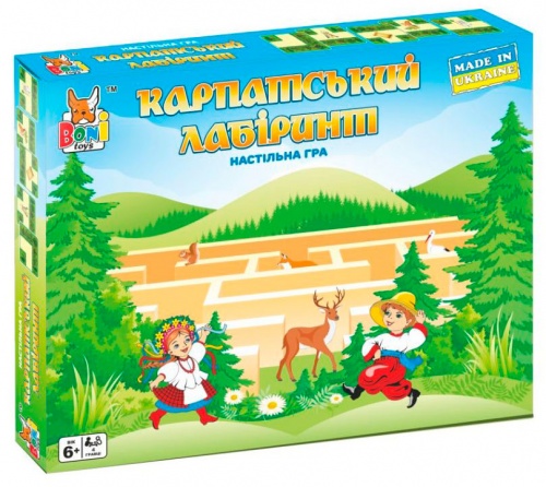 

Настольная игра Карпатский лабиринт, Boni Toys (12-67162)